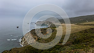 The Big Sur coastal region of the US state of California