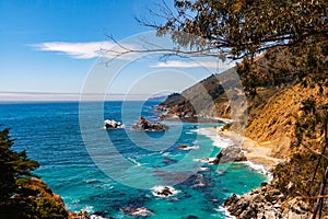 Big Sur Pacific Coast scenery, California, USA