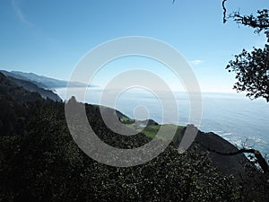 Big Sur and Pacific ocean collide