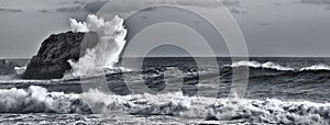 Big Sur wave photo