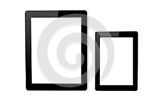 Big tablet and mini ipad tablet