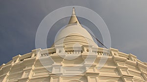 Big And Tall White Buddhism Pagoda