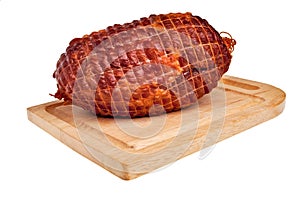 Big tasty smoked ham.