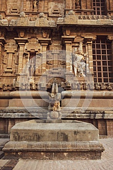 Big Temple side wall View - Thanjavur Temple photo
