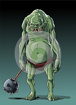 Big thin troll (orc)