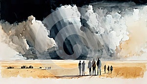 Big thunderstorm on the horizon