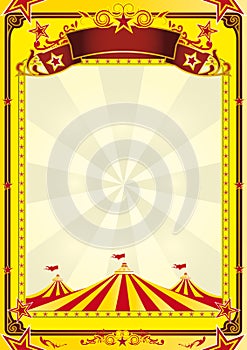 Big Top circus flyer