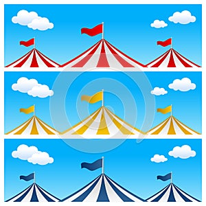 Big Top Circus Tent Banners