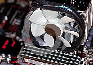 Big tower cooler for central processing unit