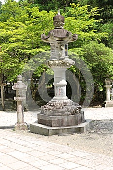 Big Traditional Japanese Stone Lamp