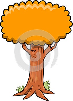 Big Tree Vector Illustration