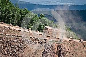 Big truck in quarry