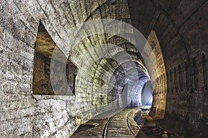 Underground system under city