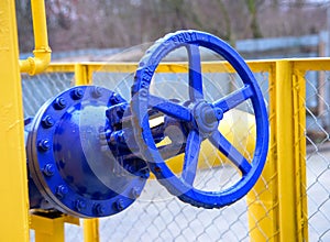 Valve of natural gas pipeline