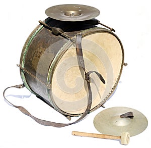 Big vintage orchestral drum