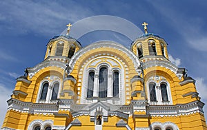 Big Vladimir Cathedral in Kiev in Ukraine