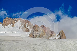 Korona peak in Ala Archa national park, Tian Shan mountains