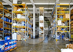 Big warehouse