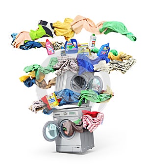 The big washing concept.