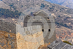 Big watchtower of the China Great Wall