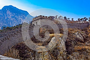 Big watchtower of the China Great Wall