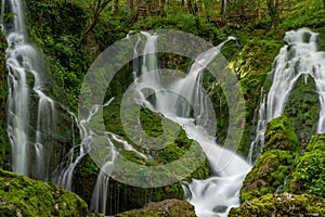 Big Waterfall Susec in Ilirska Bistriac