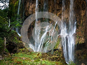 Big Waterfalls, Plitvice Lakes, National Park, Forest, Croatia