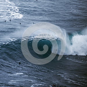 Big wave surfer