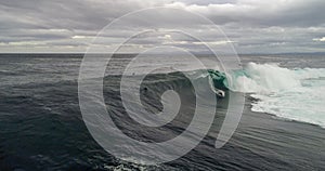 Big wave surfer