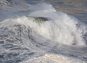 Big Waves from `Praia Norte` in Nazare.