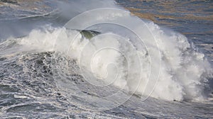 Big Waves from `Praia Norte` in Nazare.