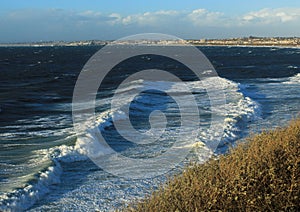 Big Waves in the South Bay of Los Angeles County, California