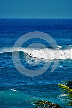 Big Waves at Waimea Bay, Oahu, Hawaii, USA