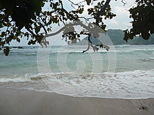 Big waves in Wedi Ombo beach