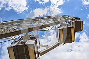 Big wheel from below