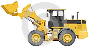 Big wheel loader