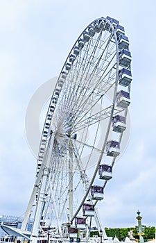 The Big Wheel Roue de Paris at Place de la Concorde