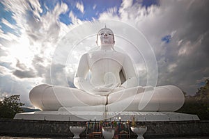 The Big White Buddha statue, Thailand