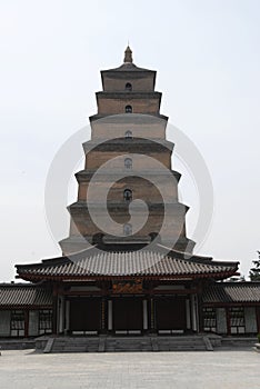 Big Wild Goose Pagoda in Xian