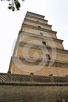 Big Wild Goose Pagoda, Xian, Shaanxi, China