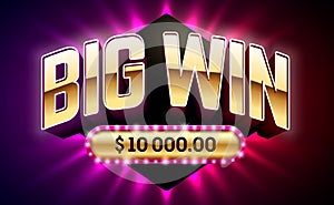 Big Win casino banner