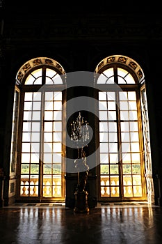 Big window in royal palace