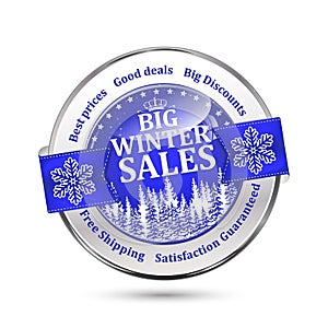 Big winter sales, best prices, good deals, big discounts