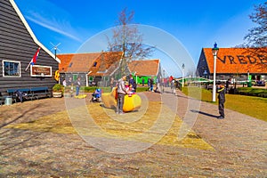 Big wooden shoe, Zaanse Schans, Netherlands