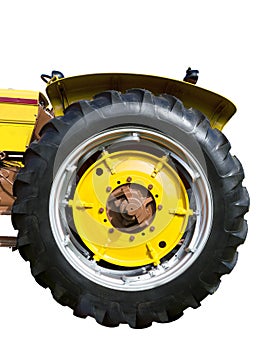 Big Yellow Tractor Tire