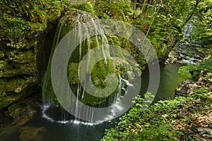 Bigar Waterfall, Caras Severin County, Romania,