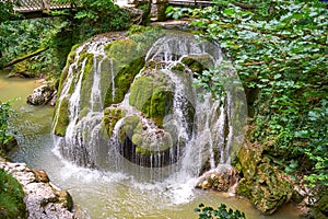 Bigar waterfall in Romania Cheile Nerei