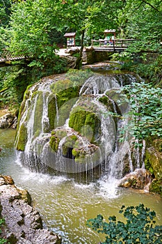 Bigar waterfall in Romania Cheile Nerei