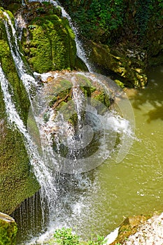 Bigar waterfall in Romania Cheile Nerei