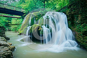 Bigar waterfall in Romania - one of the most beautiful waterfalls in the country